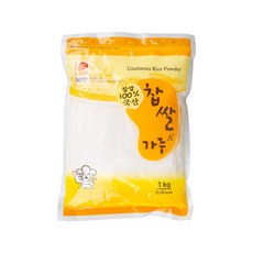 찹쌀가루 1kg, 1개
