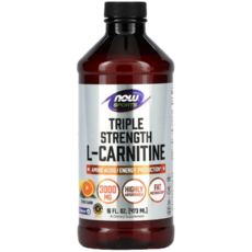 나우푸드 스포츠 트리플 스트렝스 L-카르니틴 3000mg 시트러스 맛, 473ml, 1개