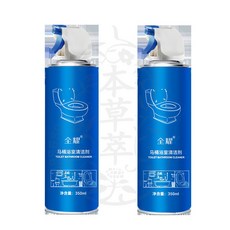 全耀 馬桶浴室清潔劑, 1個, 馬桶泡泡清潔劑-2瓶/350ml