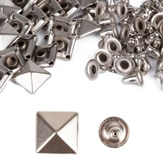 사각형 리벳 6~8MM 100세트 모음, 02. 8MM 실버 100세트