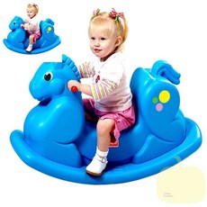 BP 흔들말타기 파랑 흔들목마