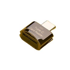 WEET Type-C 讀卡器 適用於手機, 槍色, 1個, Type-C隨身讀卡器[配掛鏈]