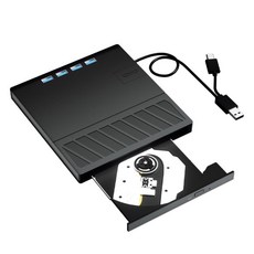 노트북 7 포트용 외장 디스크 드라이브 노트북 ROM 디스크용 USB3.0 디스크 플레이어, 1개