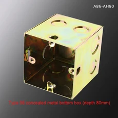 알루미늄 합금 빈 보드 86 패널 D 타입 LR RCA 벽 소켓 정보 박스 오디오 전원 콘센트 1 홀 2 34, 09 A86-A80