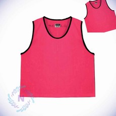 팀조끼 V Small 핑크 체육대회조끼 핑크조끼