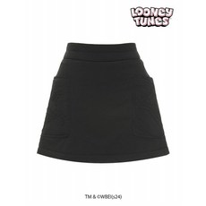 스팍스골프 스팍스 여성 벅스버니 엠보 패딩 A라인 스커트 큐롯 SN7LCR016