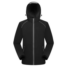 아웃도어 스키복 겨울 통기 의류 방수 스키 a6 옷, 검정 여자