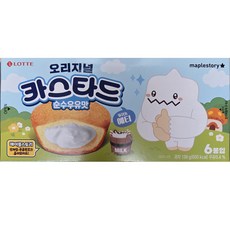 롯데카스타드 메이플스토리 콜라보 순수우유맛, 1개, 138g