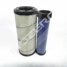 호환 굴삭기용 부품 두산 DX 대우 DH60-7용 새 에어 필터 하우징 어셈블리 후면 커버, 03 Filter cartridge set