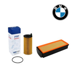 BMW X4 TTF 엔진오일필터 + 에어필터 세트, 1개, [F26] X4 20d (B47)
