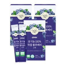 GNM 유기농 100% 착즙 블루베리 스틱, 3개, 280ml