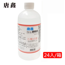 唐鑫75%酒精液 寵物環境清潔消毒 快速去除異味 溫和不刺激 500ml, 24, 500m/