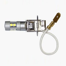 차량용 LED 안개등 튜닝등 전조등 보조등 H3타입 1P 자동차후진등 eld8728GD, 28mm, 1개