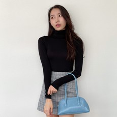 todayandlook 女款嫘縈高領T恤