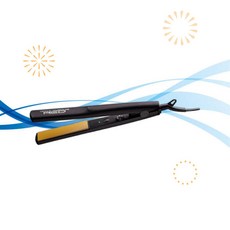 Red by Kiss 판 고데기 세라믹 투어말린 프로페셔널 플랫 아이언 1인치 헤어 EQ