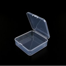 소품 다용도 사각 투명 케이스 4 5~7 5cm 양면보관함 iri708wL, 4.5cm