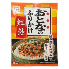 Nagatanien 永谷園 紅鮭魚香鬆 5包入, 1個, 11.5g