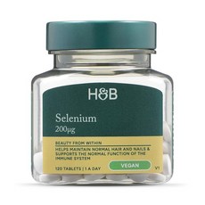 H&B Selenium 홀랜드앤바렛 셀레늄 200ug, 1개, 120정