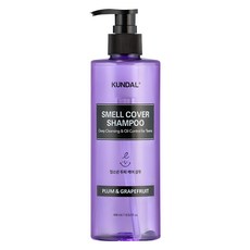쿤달 올데이 스멜커버 청소년 샴푸 플럼앤그레이프프룻, 400ml, 1개