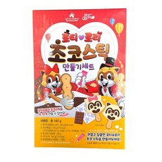 로티로리 초코스틱 만들기세트 160g, 5종, 1세트