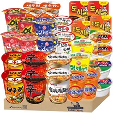 소컵라면 15종 30개입(육사발 2+김치사발2+신라면2+너구리2+진매2+진순2+새우탕2+스낵면2+참깨2+열2+삼양2+밋있는2+도시락2+김치도시락2+안성2)