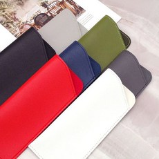 가벼운 가죽 파우치 안경집 무지 컬러 선글라스주머니 kiw+813fR