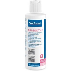 Virbac EPISooth 크림 린스 개 고양이 말을 위한 애완동물 6온스 건조하고 민감한 피부를 제품, 16 oz