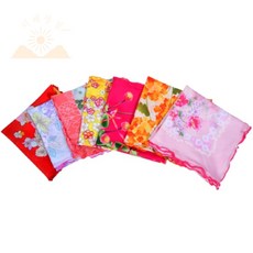 순면원단 행사스카프 예쁜스카프 프린팅손수건 면손수건