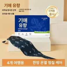 목 온열 핫팩 쑥뜸 스카프, 기애 유향 4장 육미본초 온열 패치