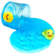 젤리블리스 둥둥오리 지글리 워터 슬라임, 파랑, 230g, 1개