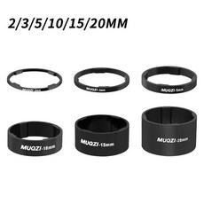 헤드셋 심 키트 포크 높이 조정용 자전거 스템 와셔 스페이서, 1개, 3. Black suit