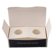 12 사양 동전 홀더 스탬프 커버 상자 보관함 정사각형 판지 케이스 수집, 26.5mm, 08 26.5mm