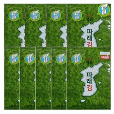 [퀴클리몰] 성경김 파래 전장김, 9개, 20g