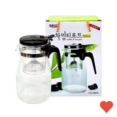 사마글라스 S095-내열유리 티포트(900ml), 900ml