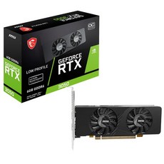 MSI GeForce RTX 3050 LP E 6G OC 그래픽 보드 VD9314, 상세페이지 참조