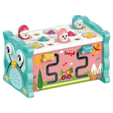 六面體八合一 早教益智玩具, 綠色, 1個