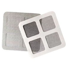 mamabao 紗窗貼 排水口濾網 1組 拋棄式毛髮過濾地漏貼, 地漏貼紙(10入)10cm*10cm