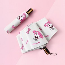 Sanrio 美樂蒂折疊傘 晴雨兩用遮陽傘