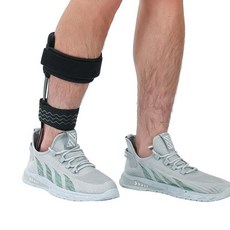 Cryxinty AFO Brace for Foot Drop - Lightweight Stabilizer for Men & Women Fits in Most Shoes for, 미디엄, 왼쪽