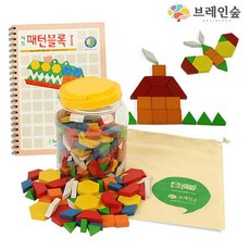 액티비안 패턴블럭 250+교재1권 가베단품, 1개, 해당상품