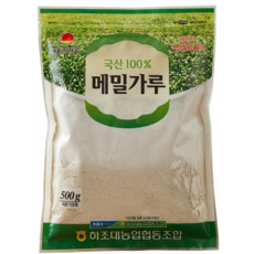 하조대농협 메밀가루, 500g, 1개