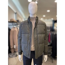 오스틴리드 (주) by 파크랜드 청주점 남자 따뜻하고 가벼운 니트배색 가죽라이크 오리털 패딩 AJJ25414