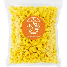 [주5일] 추억의 노랑과자 개나리콘 지퍼백포장 옥수수콘, 1개, 150g
