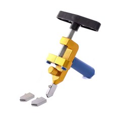 털보몰 타일절단기 2IN1 타일커터기 컷팅기 유리칼, 1세트