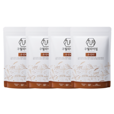국산 쪄서볶은 우엉차 삼각티백, 4개, 50개입, 1g