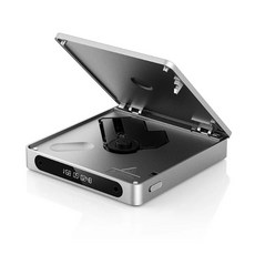 海恩數位 FIIO DM13 BT 藍牙隨身Hi-Fi CD播放器，支援多種CD格式播放，輕巧便攜，享受無線藍牙傳輸, 銀色