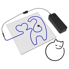 창작미술 네온사인 투명판 조명소품 작품만들기/ 카페소품 카페조명 분위기조명