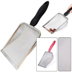 고슴도치 햄스터 모래삽 청소삽, 핑크삽 메쉬1mm, 1개