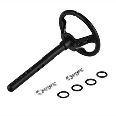 RC 크롤러 자동차 금속 액세서리용 금속 시뮬레이션 스티어링 휠 도구, 1개