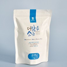 간수 뺀 신안 천일염 더맑은 가는소금 1kg 이유식소금 아기소금, 1개